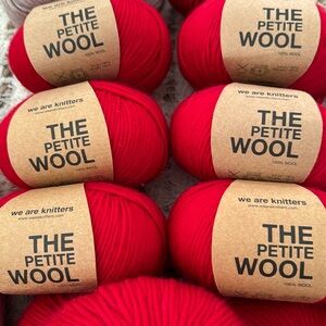 WAK petite wool - red